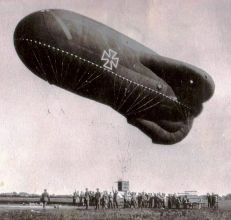 Ракеты "воздух-воздух" времен Первой мировой войны