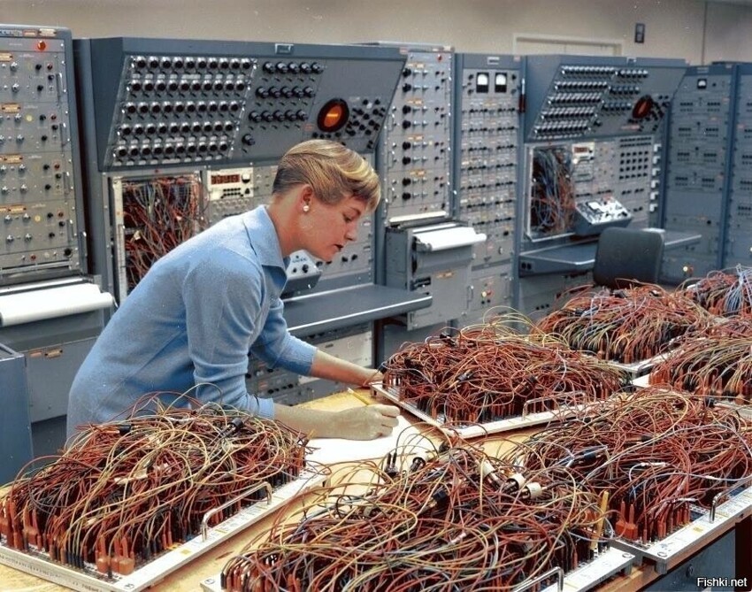 Аналоговый компьютер 1960-х годов