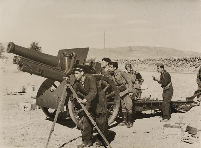 Маршал Воронов об испанской артиллерии 1936 года