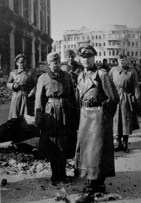 Пленение фельдмаршала Паулюса в Сталинграде