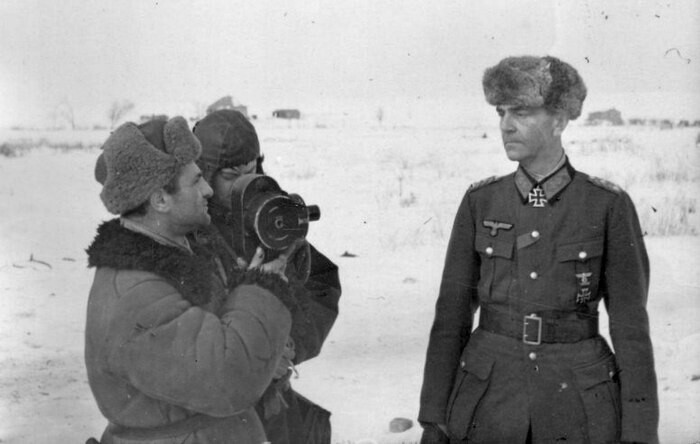 31 января 1943-го года. Фельдмаршал Паулюс сдался под Сталинградом советским войскам