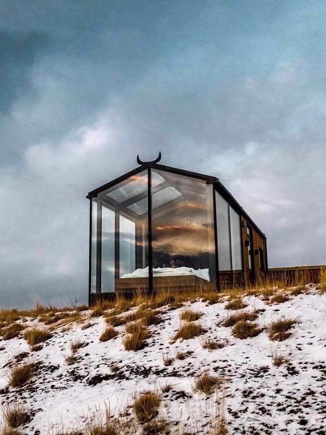 Необычный домик в Исландии