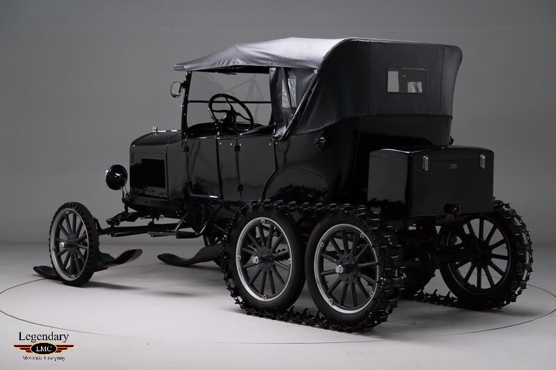 Ford Model T 1926 года, переоборудованный в трехосный снегоход, выставили на продажу