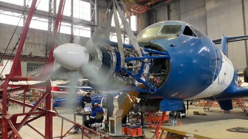 В Новосибирске тестируют первый российский самолет с электродвигателем