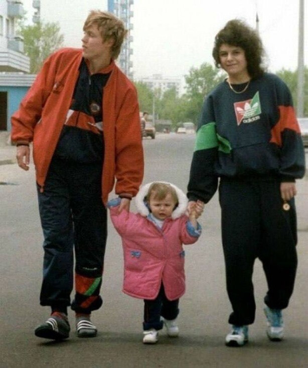 Семья начала 90-х