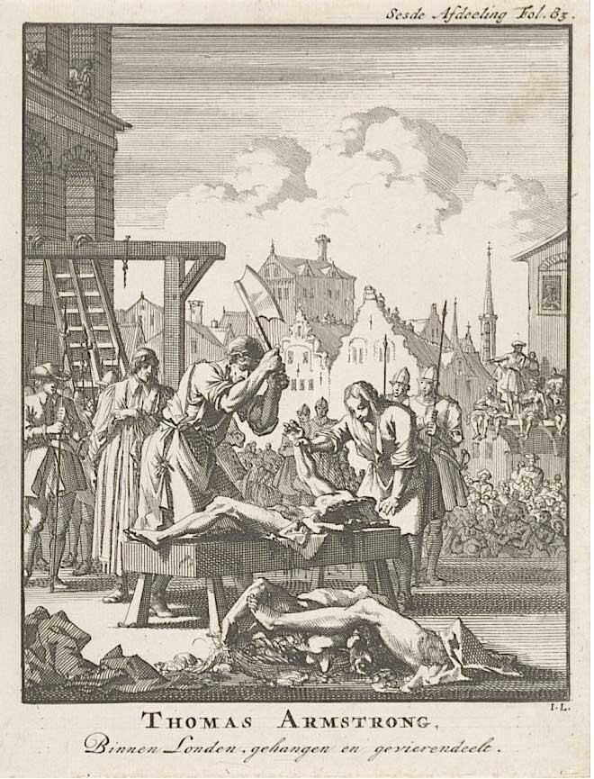 За что могли казнить в Англии XVIII века