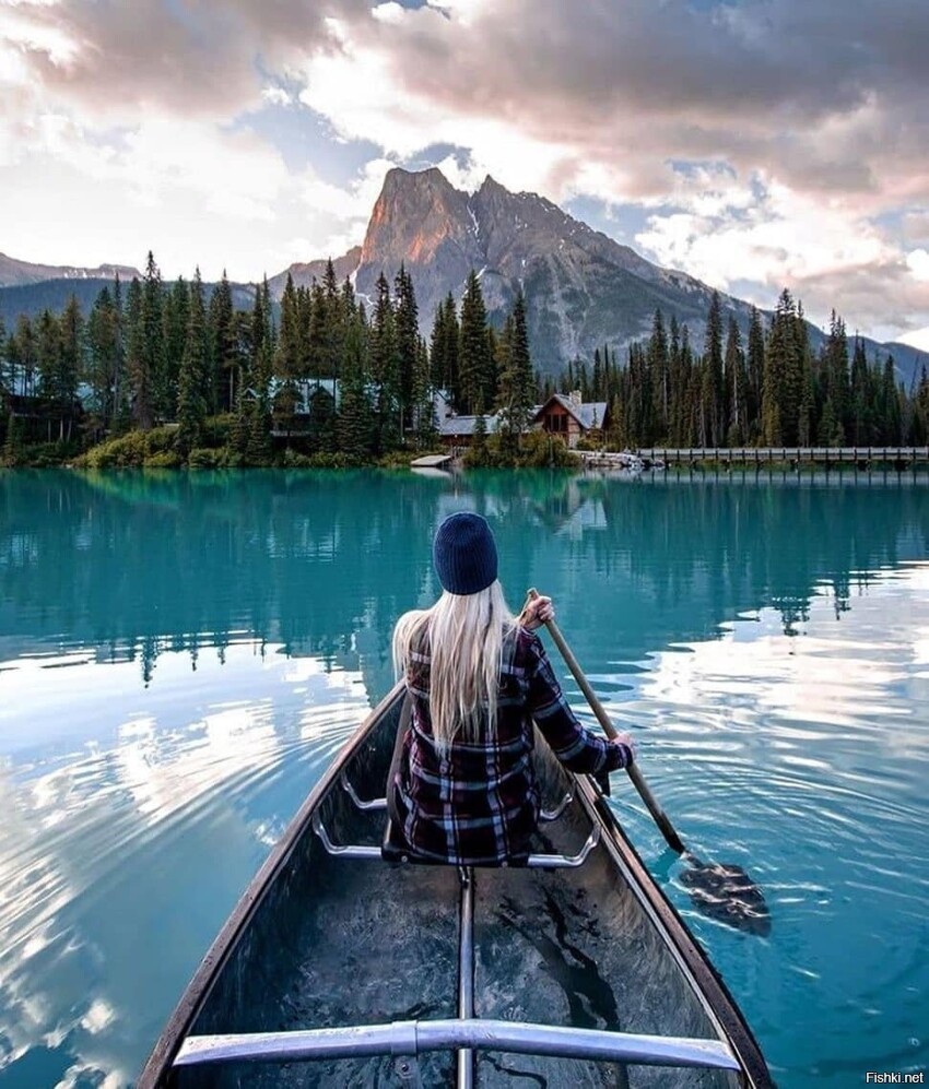 Озеро Малайн, Альберта, Канада