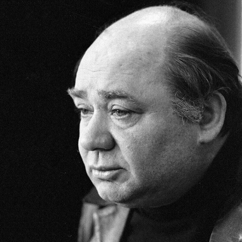 Народный артист СССР Евгений Леонов. 1980 год