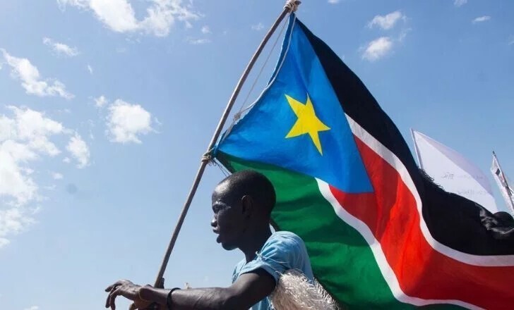 Самый молодой флаг - у Южного Судана
