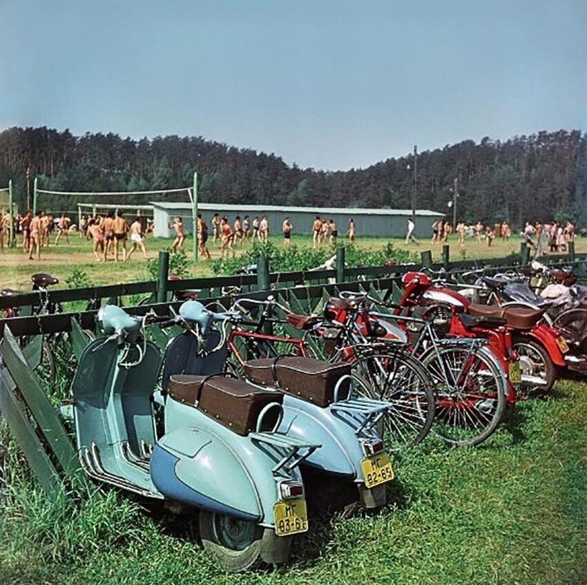 Отдых в Серебряном Бору, 1961 год, г. Москва