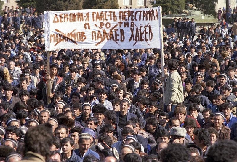 Февраль 1990 –го. Массовые беспорядки в Душанбе