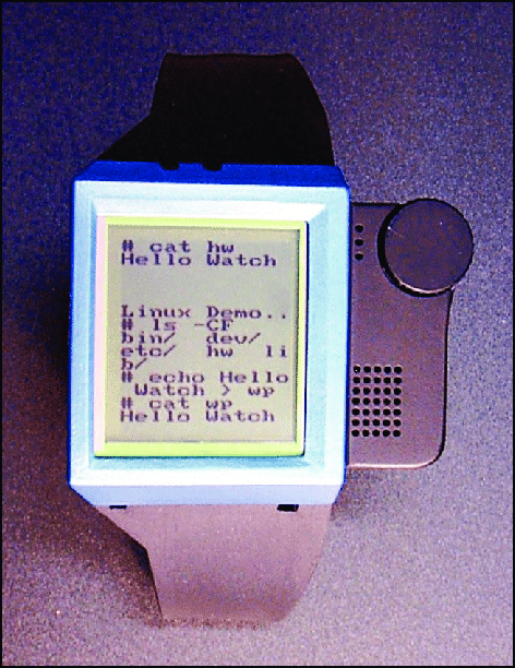 1998: Linux наручные часы