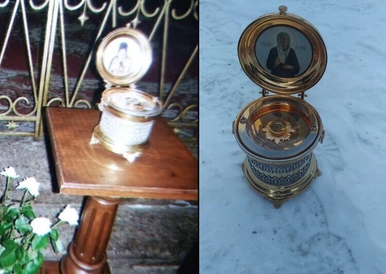В Ленобласти вор-безбожник продал мощи Святой Матроны за 500 рублей