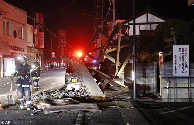 Одно из самых крупных за последние годы землетрясений произошло в Японии