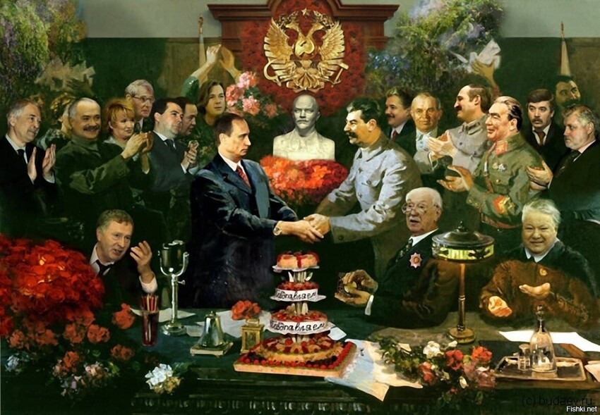 Художник Андрей Будаев, картина как грится: на злобу дня