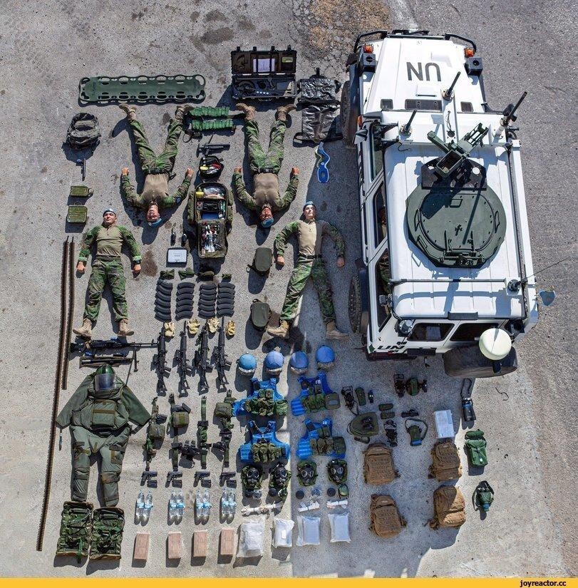 Военнослужащие финского контингента миротворческой миссии UNIFIL в Ливане