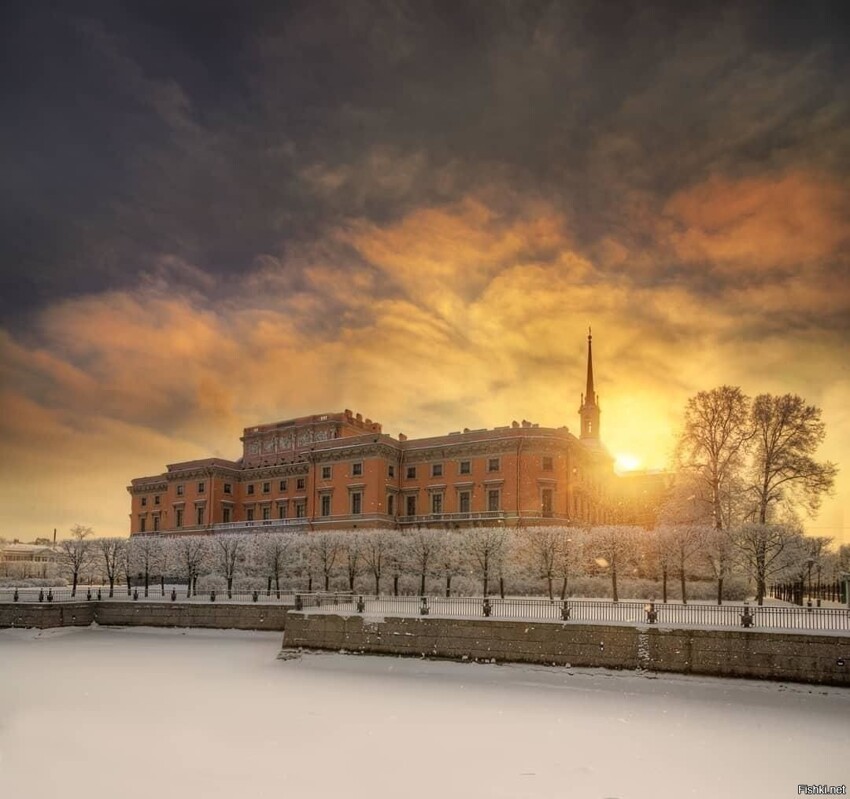 Морозный Петербург в фотообъективе Эдуарда Гордеева