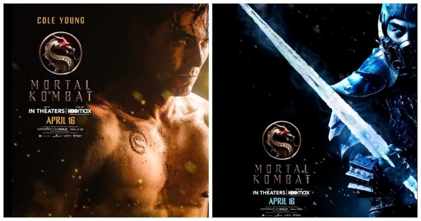 Авторы новой экранизации Mortal Kombat показали анимированные постеры с героями фильма