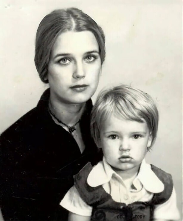 Ирина Алфёрова и дочь Ксения