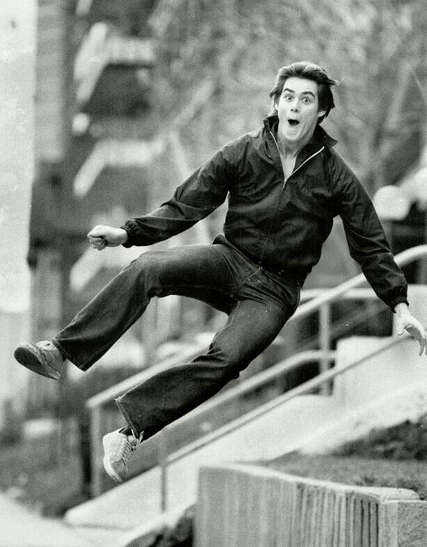 19-летний Джим Керри, 1981 год