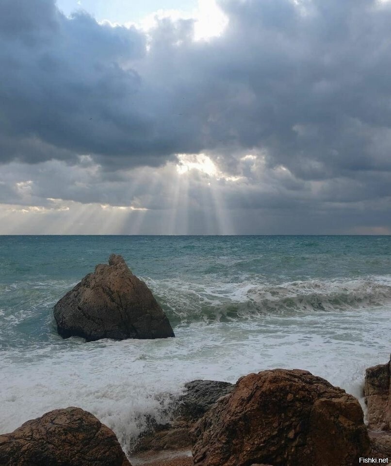 На пляже Васили, Балаклава