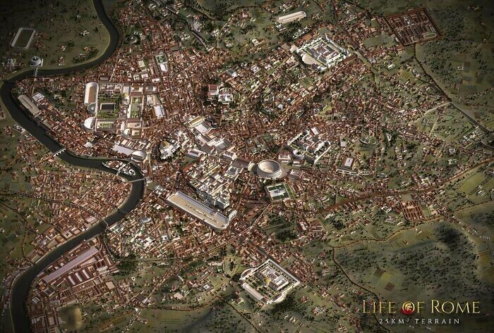Точная модель Рима времен империи