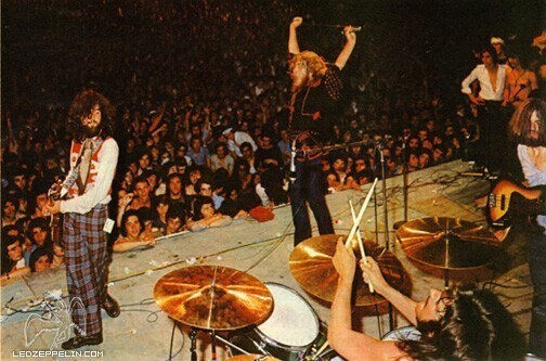 Самый скандальный концерт Led Zeppelin