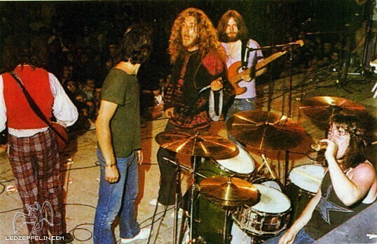 Самый скандальный концерт Led Zeppelin