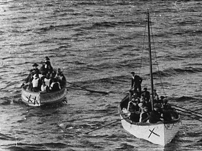 Спасательные шлюпки с «Титаника»