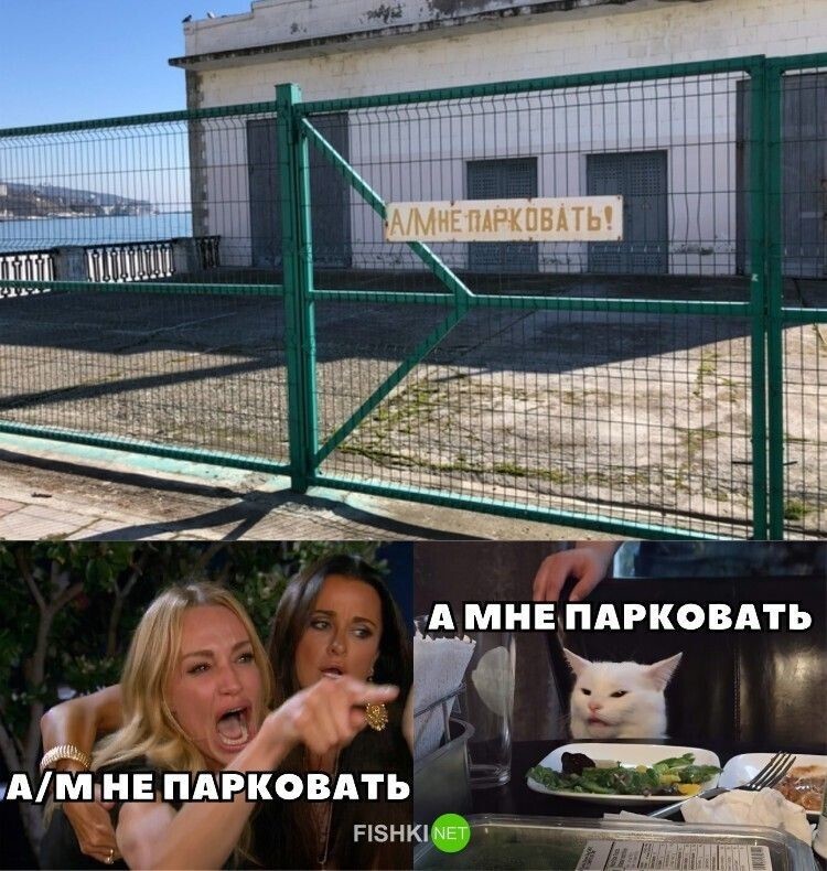 А мне парковать