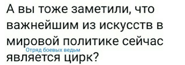 О политике и не только