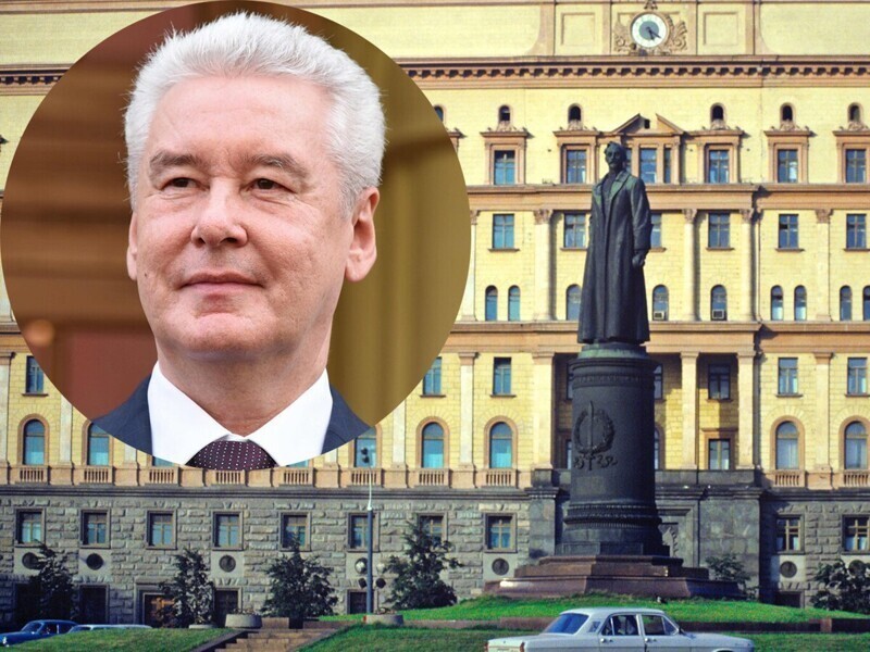 Александр Невский и Феликс Дзержинский - а памятник Собянину