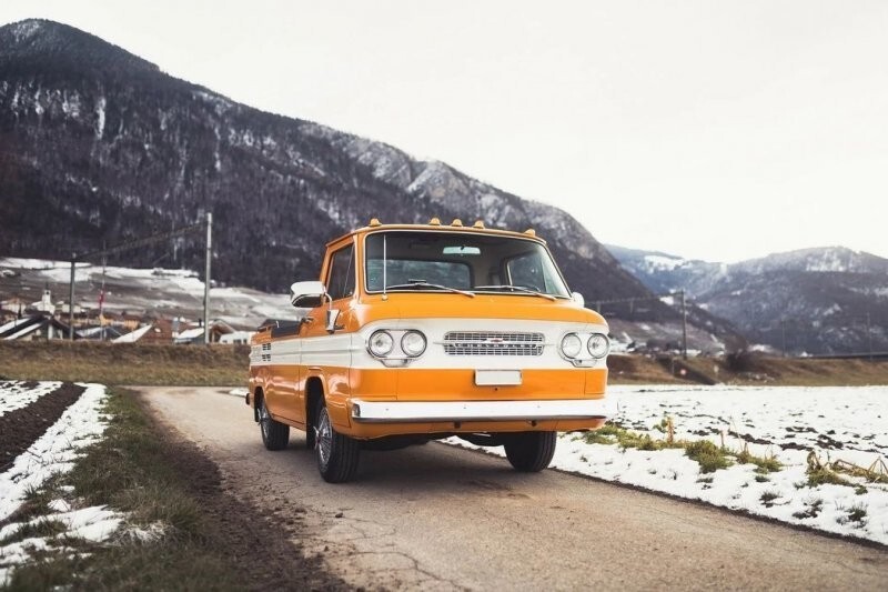 Chevrolet Corvair 95 Rampside — "Большой апельсин" или "Американский головастик"