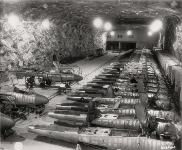 Секретный нацистский подземный завод, расположенный недалеко от Хинтербруля в Австрии