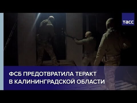 ФСБ задержала готовившего в Калининградской области теракт россиянина 