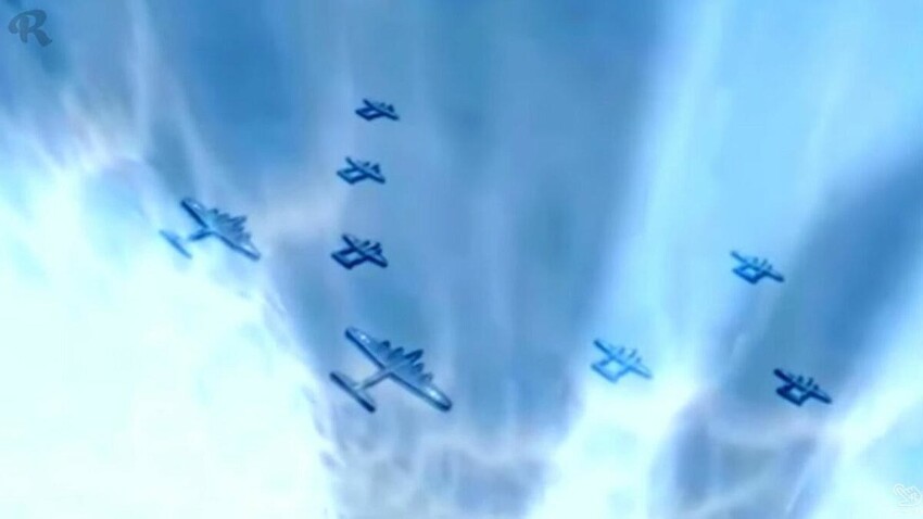 Эта эскадрилья пропала в Арктике в 1942 году. Спустя 46 лет под 75 метровой толщей льда, радары обнаружили первый истребитель