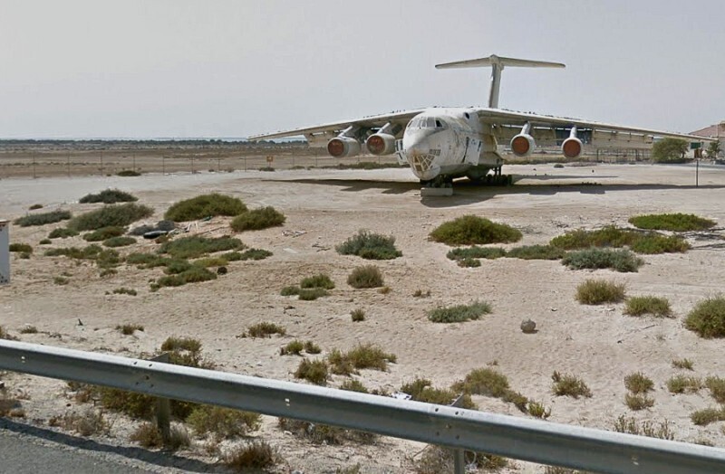 Откуда в арабской пустыне заброшенный советский Ил-76