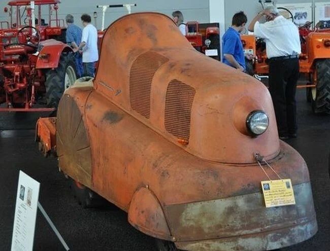 Каким был трактор для сбора кофе: единстенный уцелевший Coffee Train от Porsche