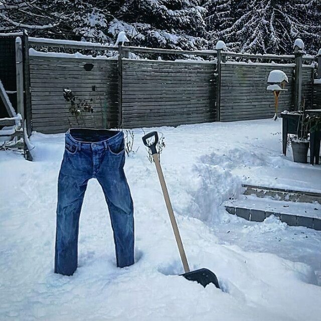 Приколы с замёрзшей одеждой