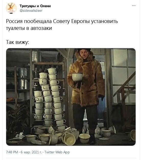 Власти России пообещали Совету Европы, что расширят пространство в автомобилях для перевозки заключённых, установят в них туалеты .