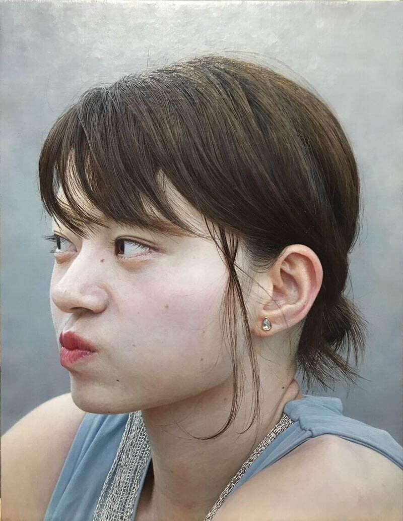 Гиперреалистичные портреты от японского художника
