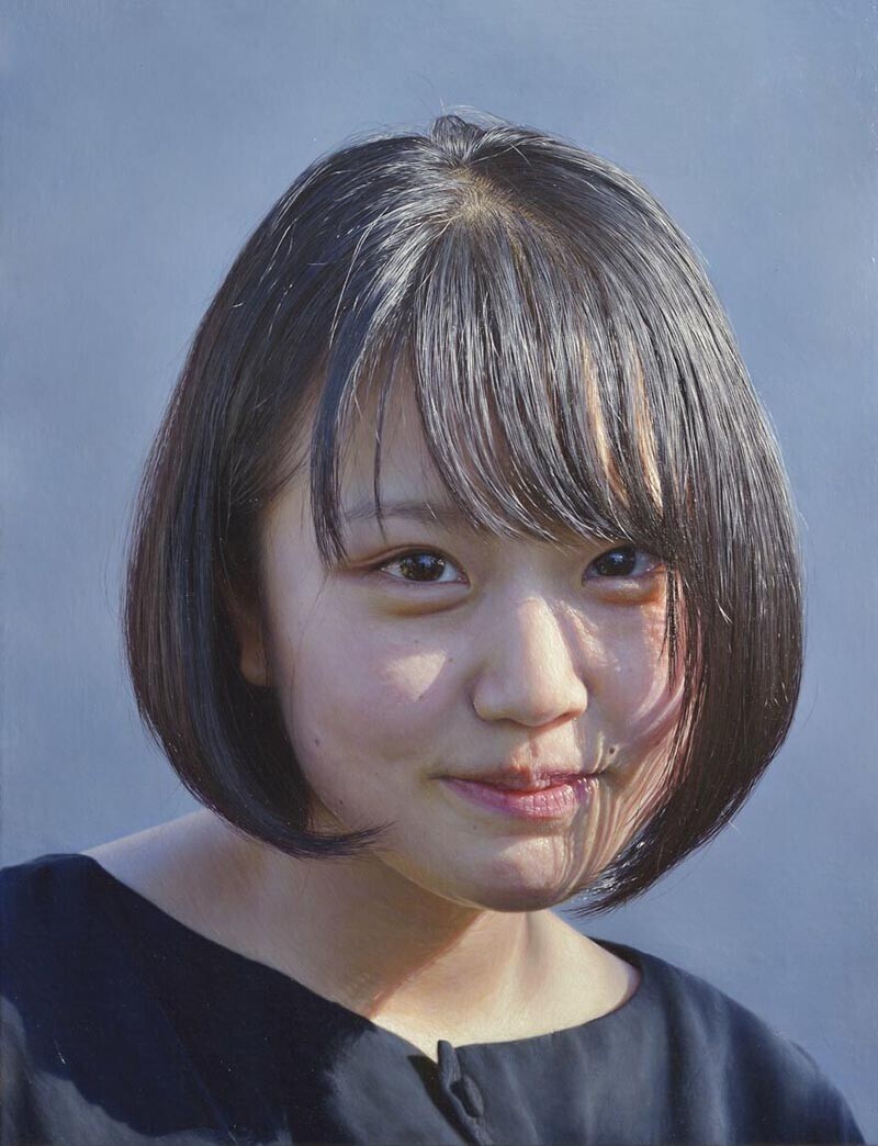 Гиперреалистичные портреты от японского художника
