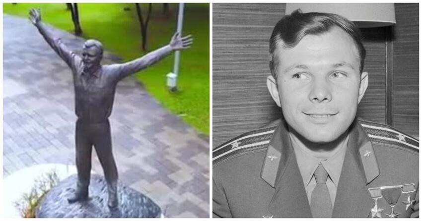 В Индонезии открыли памятник Юрию Гагарину