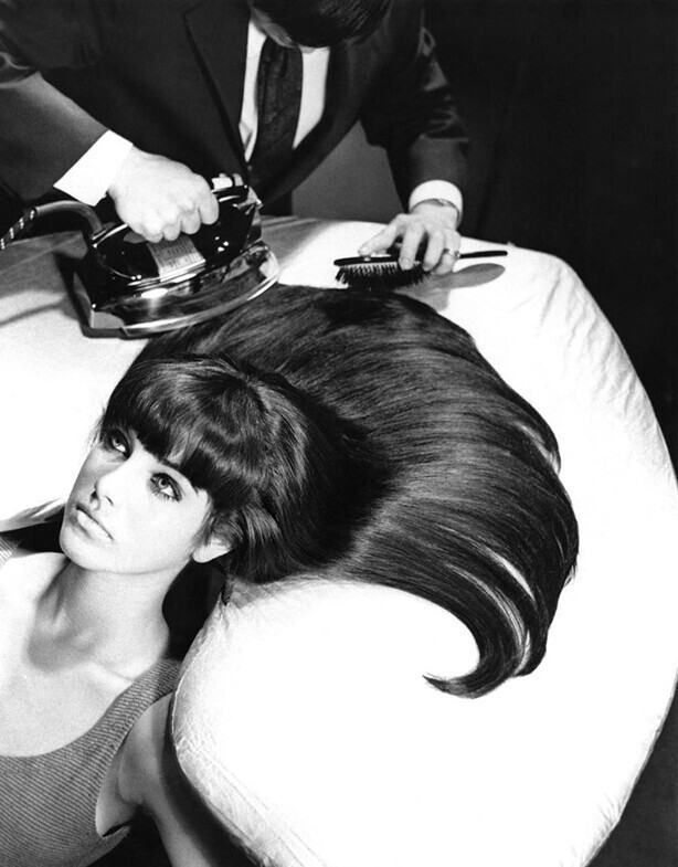 Выпрямление волос, 1960-е