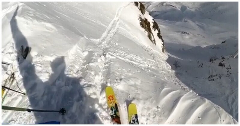 Экстремальный спуск на лыжах в Сочи
