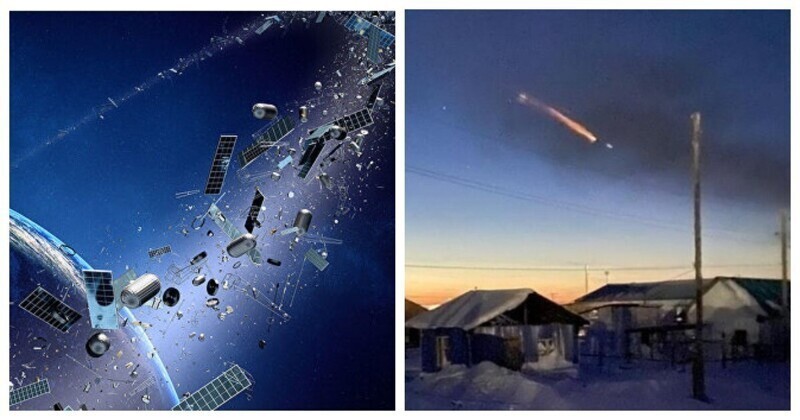 Мусорный «метеорит» пролетел над Якутией