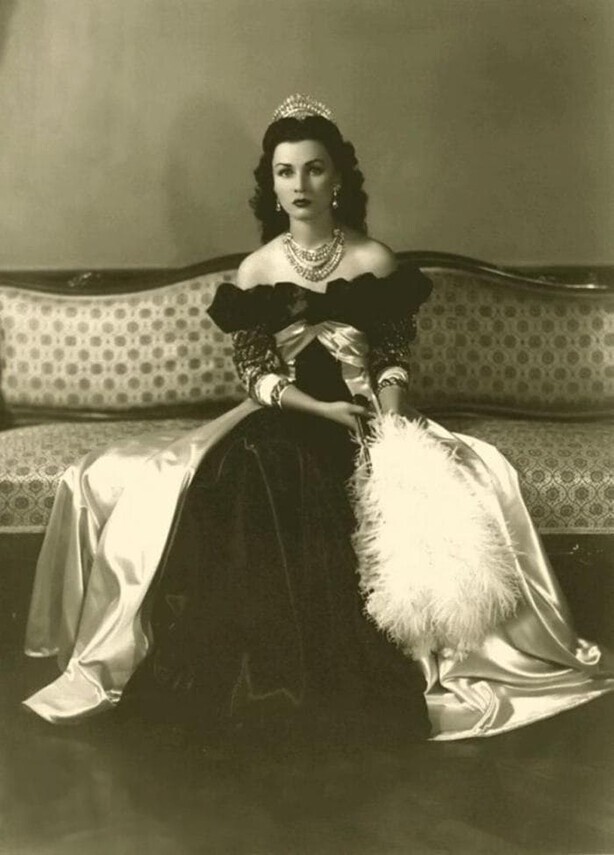 Последняя принцесса Египта Фавзия Фуад, Тегеран, 1940–е