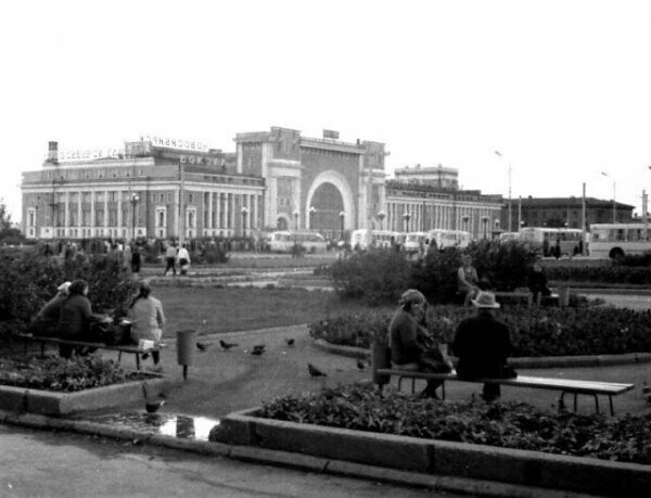 Фотографии Новосибирска, начало 70-х годов