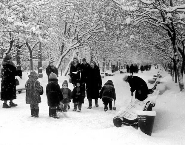 Гоголевский бульвар, 1968 год.