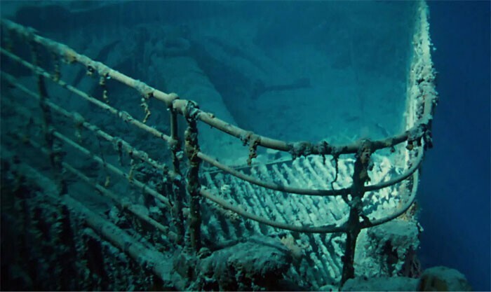 8. Кадры "Титаника" под водой - настоящие. Кэмерон сам погружался дно на месте крушения